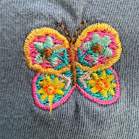 Fave Little Things Embroidered Boxy Tee - Picture 10 of 13